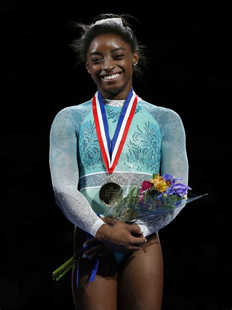 Simone Biles Makes History Again At The U S Gymnastics National