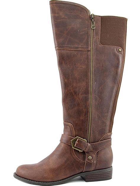 G By Guess G By Guess Womens Hailee Leather Closed Toe Knee High