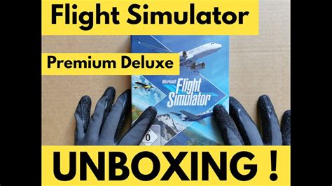 Flight Simulator 2020 Premium Deluxe Unboxing Youtube