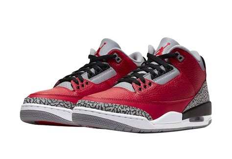 Air Jordan 3 Red Cement Nike Chi Cu2277 600