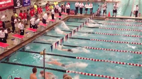 Ohsaa State Swim Meet 2013 100 Fly Youtube