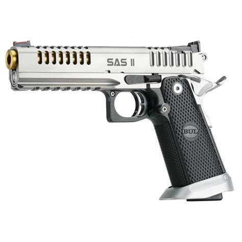 Bullseye North Bul Armory Sas Ii Air 9mm Picatinny Rail Stainless