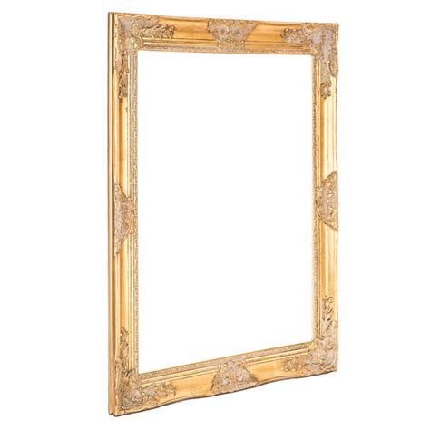 Antique Gold Harrow Wood Open Frame 24 X 36 Hobby Lobby 753210