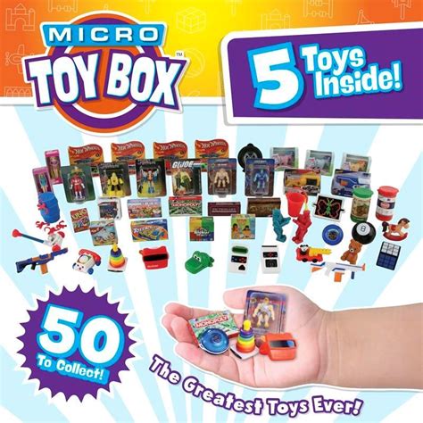 Micro Toy Box Collectables Series 1toys From Character