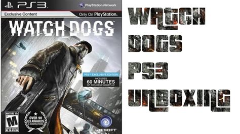 Watch Dogs Ps3 Unboxing Gameplay Youtube