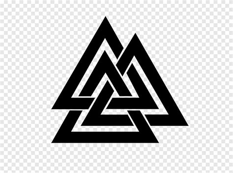 Free Download Odin Valknut Old Norse Runes Norsemen Symbol Angle