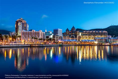 Port Louis By Night Mauritius Mlenny Photography
