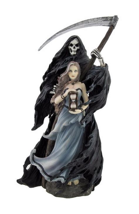 Ann Stokes Summoning The Grim Reaper Witch Spell Figurine Gothic