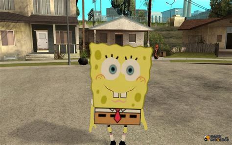 Gta San Andreas Spongebob With 2 Skins For Android Mod
