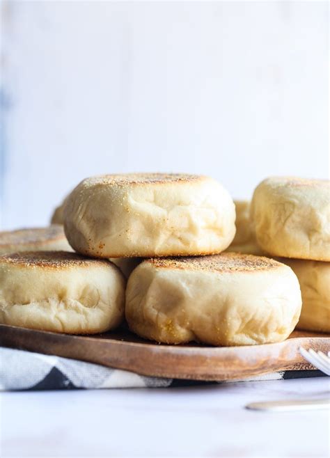 This Easy English Muffins Recipe Is Cooked On A Skillet And Makes