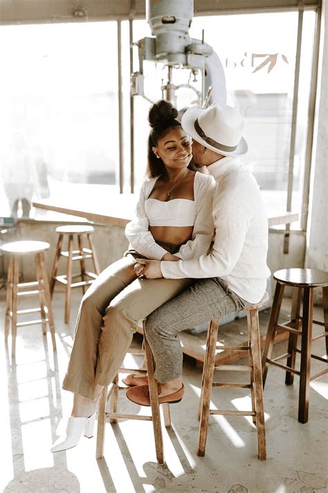 Black Couple Engagement Photos Black Couple Engagement Outfit Ideas