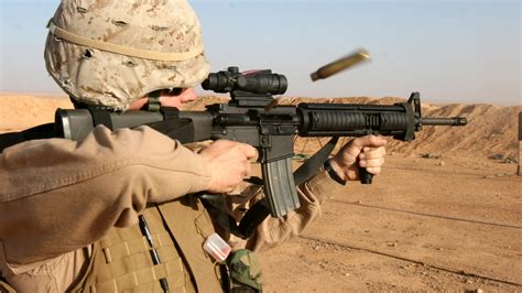 Wallpaper M16 Rifle Us Marine M16a1 M4a1 Us Army Soldier