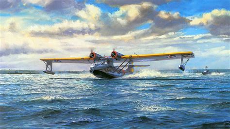 Wallpaper World War Ii War Airplane Military Aircraft Floatplane