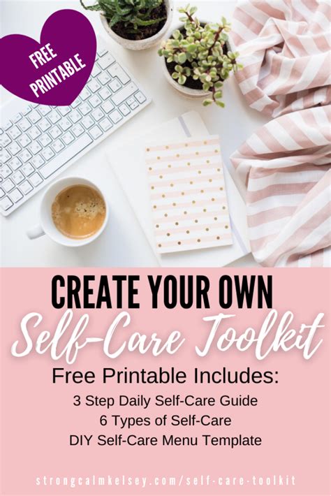 Diy Self Care Toolkit To Relieve Stress And Anxiety — Strong Calm Kelsey