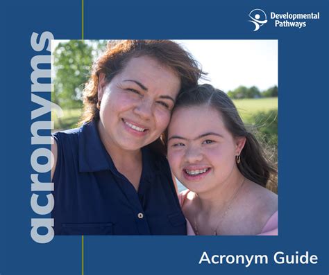 Disability System Acronym Guide Developmental Pathways