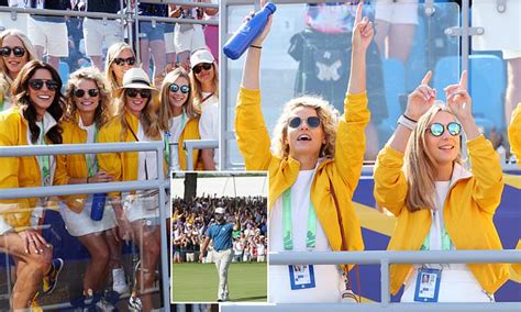 Ryder Cup Wags Paige Straka Shannon Hartley And Kate Rose Show Their