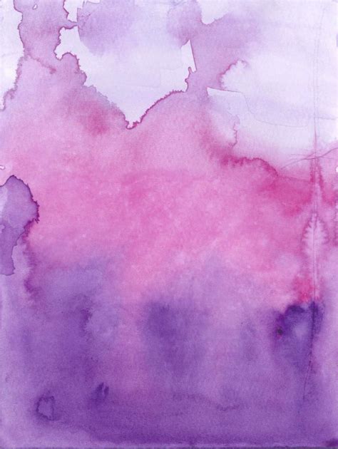 Purple Watercolor Cuteconservative
