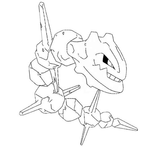 Steelix Coloring Pages Iron Snake Xcolorings The Best Porn Website