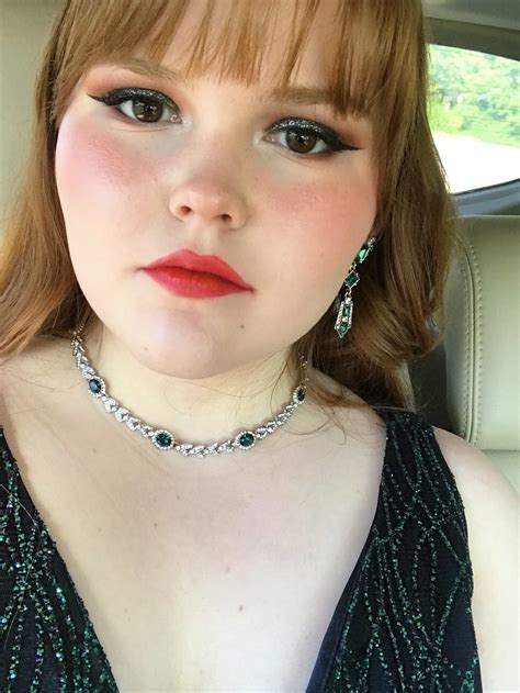 Did My Own Prom Makeup Madness Goodness