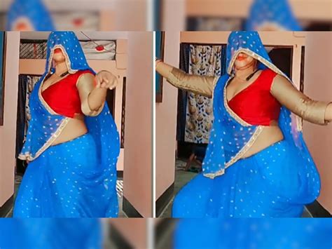 Bhabhi Dance On Bhojpuri Songs In A Desi Style Viral Video Bhabhi ने Bhojpuri गाने पर देसी