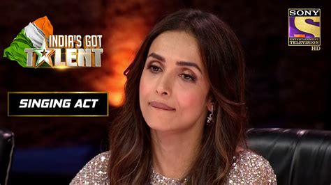 Judges Get Teary Eyed On This Amazing Performance Indias Got Talent Season 8 Singing Act