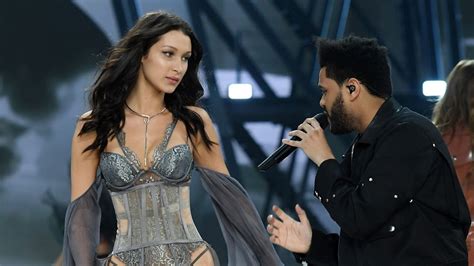 However, others think that prosthetics are more likely a reference to the weeknd's persona's face being beaten up and bandaged in previous music videos Bella Hadid & Ex The Weeknd REUNITE On The Runway At 2016 ...