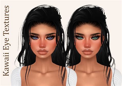 Kawaii Imvu Second Life Sims Pro Creator Eye Texture Pack Etsy