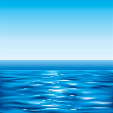 Water On Horizon Clipart Clipground