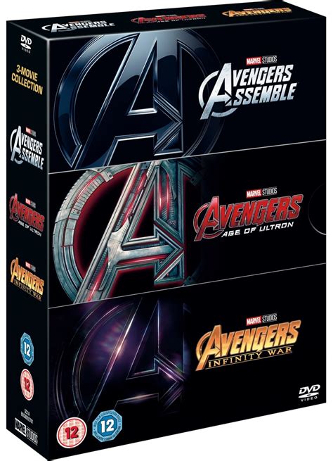 Avengers 3 Movie Collection Dvd Box Set Free Shipping Over £20