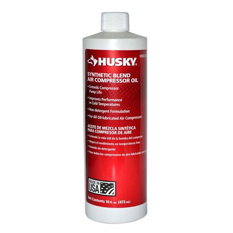 Hello i bought a 2010 kia forte koup ex, and i need and oil change on it but even from the owners manual i cant figure out if i need synthetic or non. Husky Synthetic Blend Non-Detergent Oil Air Compressor-018 ...