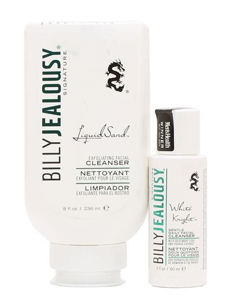 Buy Billy Jealousy Liquid Sand Exfoliator And Knight Face Cleanser Duo Nocolor At 23 Off