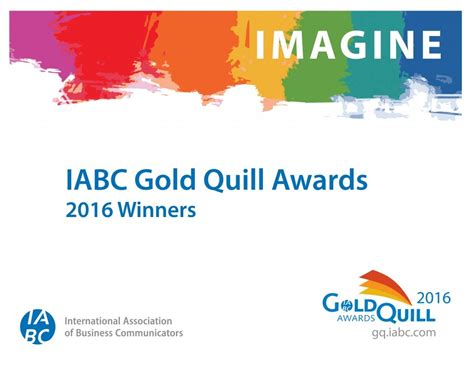 31 Winners Across Apac In The 2016 Gold Quill Awards Iabc Asia