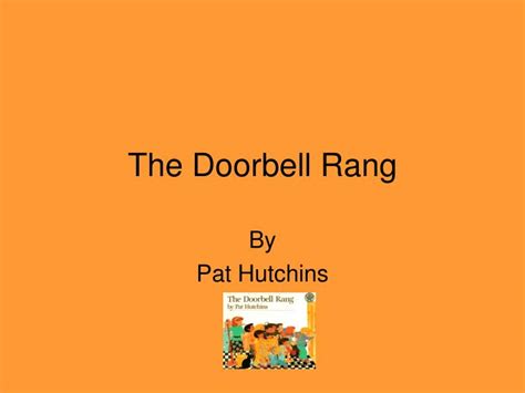 Ppt The Doorbell Rang Powerpoint Presentation Free Download Id6693825