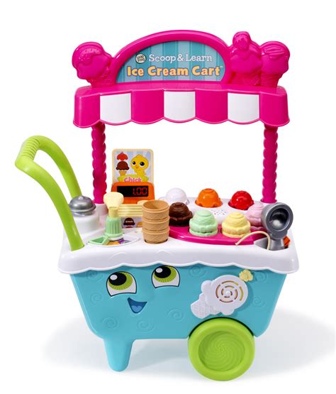 Leapfrog Scoop And Learn Ice Cream Cart Play Kitchen Toy For Kids