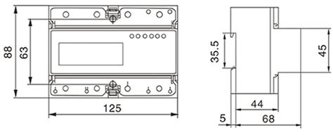 Sangamo s29 three phase electricity meter. two phase three wire static watt hour meter | kwh meter