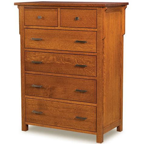 Kingston Prairie Amish Chest Of Drawers Mission Style Cabinfield