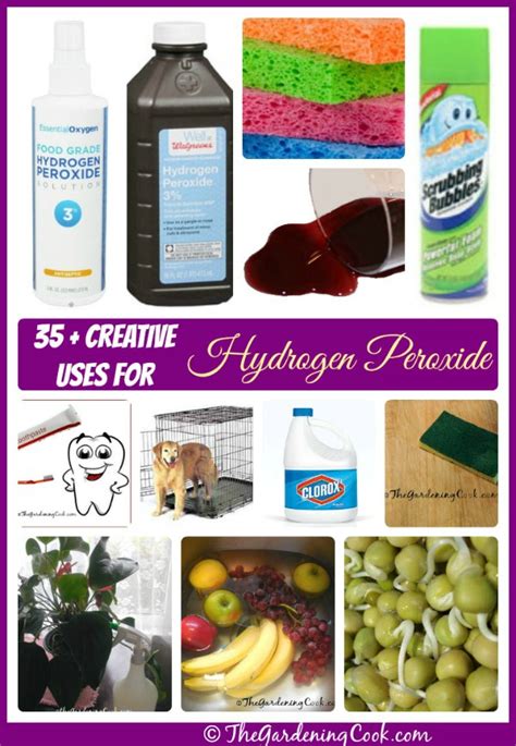 35 Creative Uses For Hydrogen Peroxide