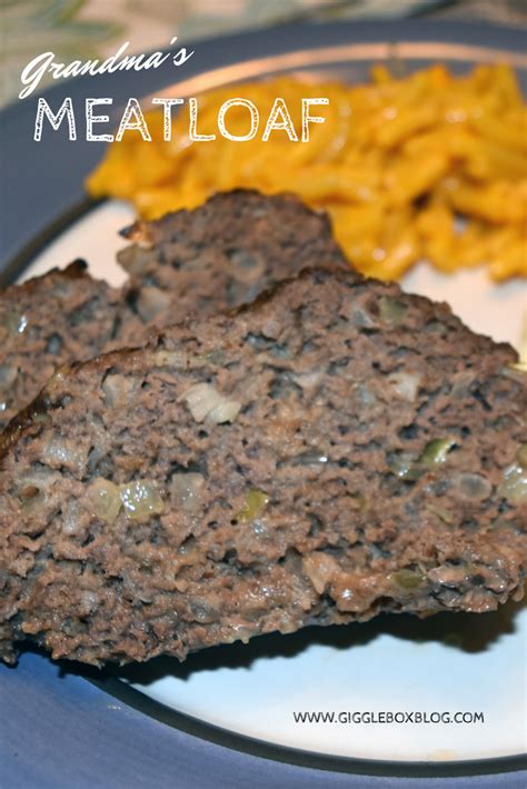 If you happen to already have a favorite meatloaf recipe then feel free to use it, or use the simple one i usually make. Gigglebox Tells it Like it is