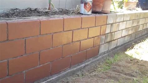 Deckover Concrete Block Wall Before And After Comparison Youtube
