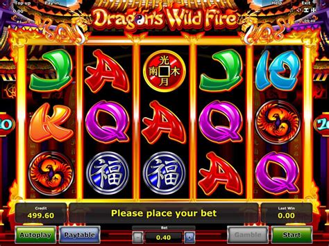 Catch the game and try to play it on your pc now. Dragon's Wild Fire ™ Slot Machine - Play Free Online Game ...