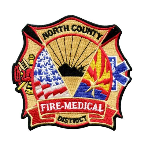 Fire And Rescue Embroidered Patch Embroidered Products Supplier From