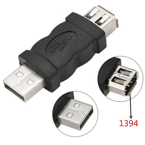 Firewire Ieee 1394 6 Pin Female F To Usb M Male Adapter Converter