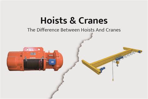 The Difference Of Hoists And Cranes（with Common Types