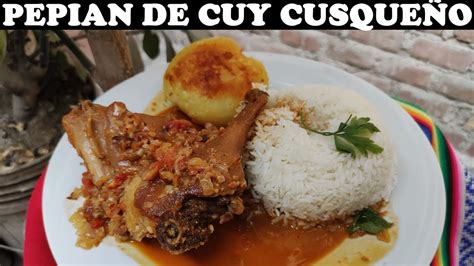 Pepián De Cuy Cusqueño Youtube