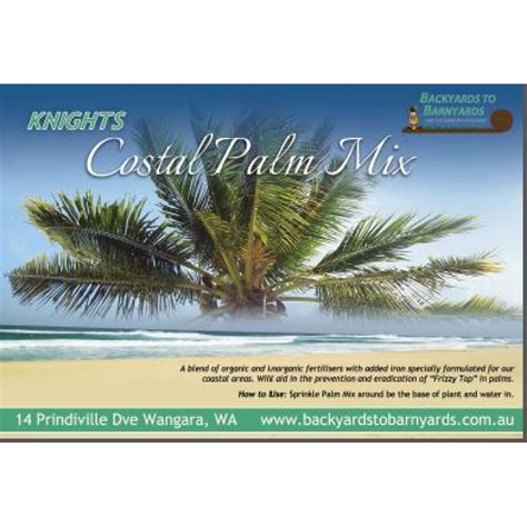 Knights Coastal Palm Mix Fertiliser Lawn Doctor Turf Shop Perth