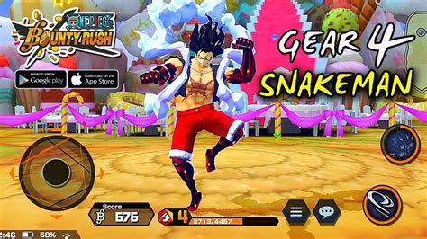 Luffy Gear 4 Snakeman One Piece Bounty Rush Gameplay Androidios