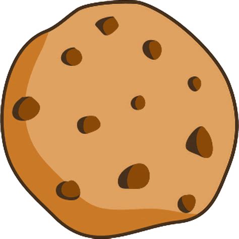 Chocolate Chip Cookie Cartoon Drawing ~ Chocolate Chip Cookie Cartoon