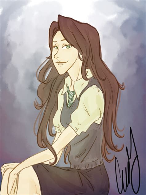 Slytherin Girl By Anipokie On Deviantart Slytherin Hogwarts