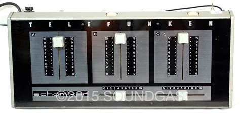 Telefunken Echomixer 1960s 0 Effect For Sale Soundgas Ltd