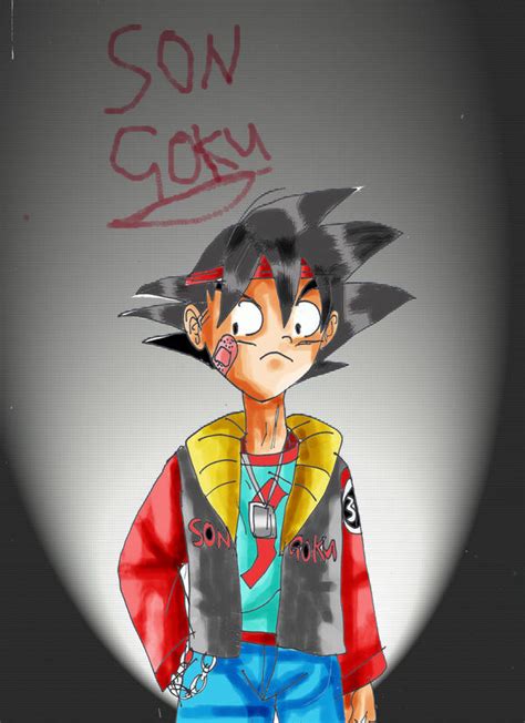Bad Boy Son Goku By Yamchafan91 On Deviantart
